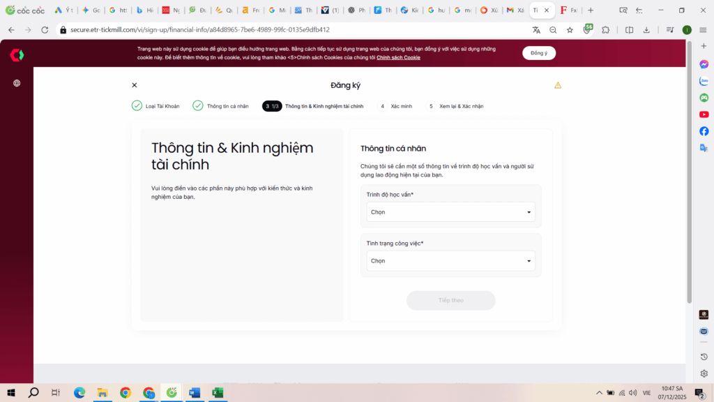 Hướng dẫn nạp tiền sàn Tickmill qua các phương thức thanh toán phổ biến.