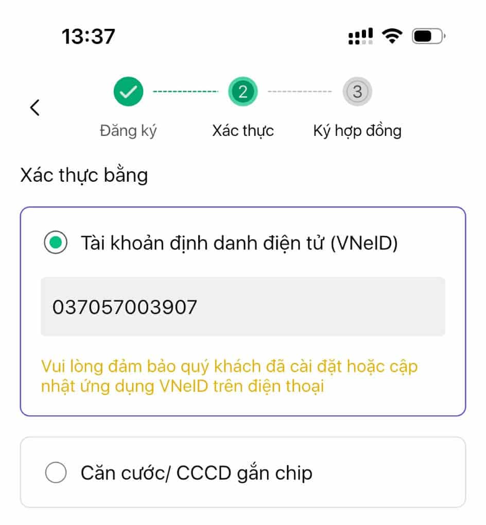 Sơ đồ quy trình 4 bước mở tài khoản SSI online nhanh chóng bằng eKYC